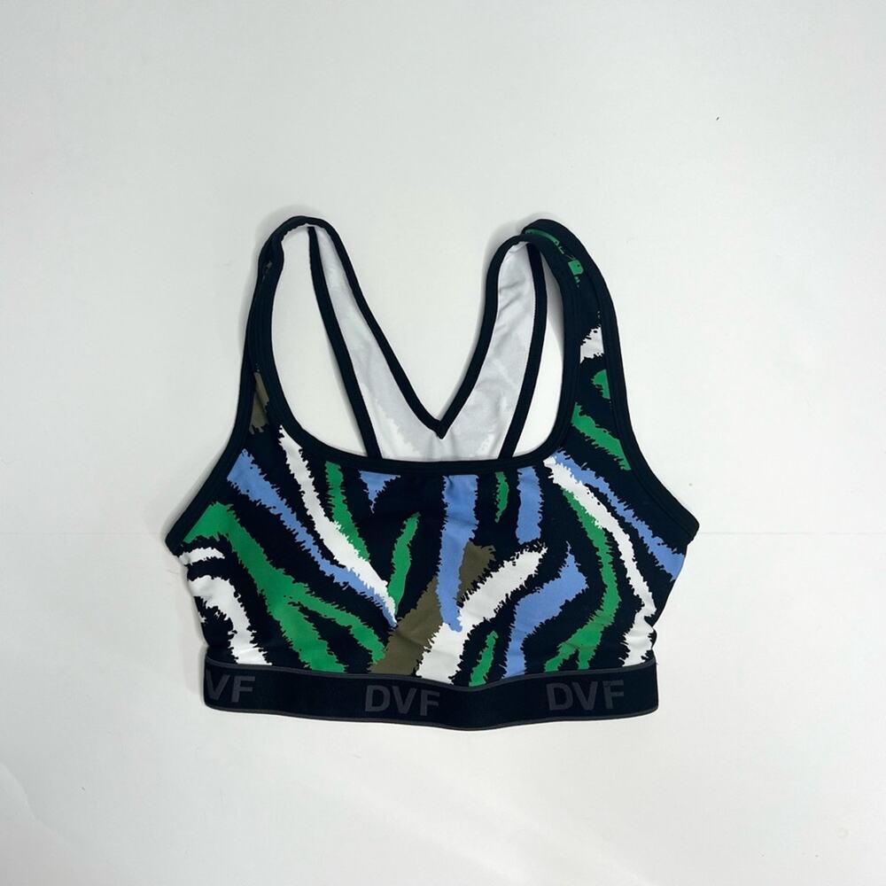 Diane Von Furstenberg x Target Disco Zebra Sports Bra